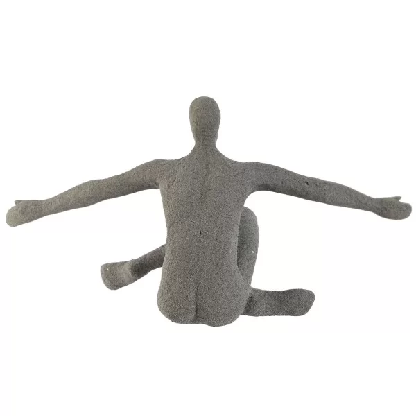 Decorative Figure Home ESPRIT Grey 57 x 19,5 x 26,8 cm