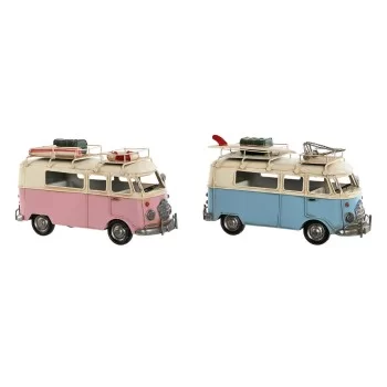 Decorative Figure Home ESPRIT Van Pink Sky blue 27 x 10 x...