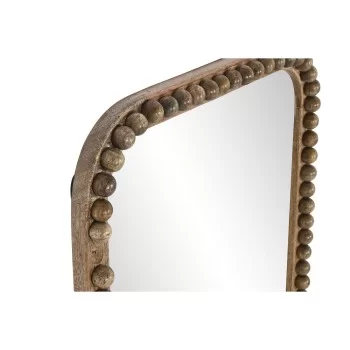 Wall mirror Home ESPRIT Natural Mango wood Balls 51 x 3,5... 2