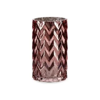 Vase Engraving Ear (of wheat) Pink Crystal 11,3 x 19,5 x... 2