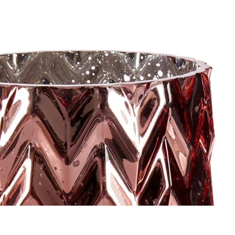 Vase Engraving Ear (of wheat) Pink Crystal 11,3...