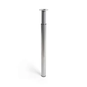 Legs Rei 406e Extendable Cylindrical Silver Steel Modern...