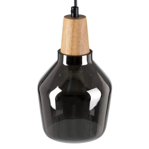 Ceiling Light Crystal Metal / Crystal Grey Metal 220 V 240 V 14 x 14 x 24 cm