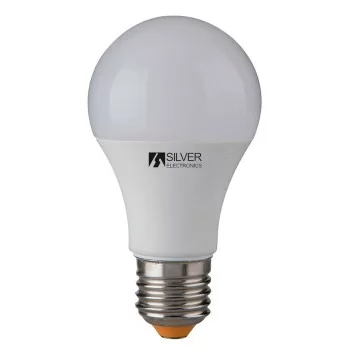 Spherical LED Light Bulb Silver Electronics 980927 E27...