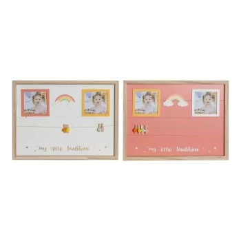 Photo Frame with Clamps DKD Home Decor MDF Wood...