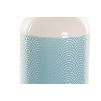Vase DKD Home Decor 8424001829408 Blue White 13 x 13 x 41... 2