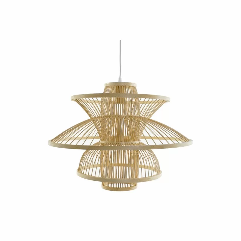 Ceiling Light DKD Home Decor Bamboo (50 x 50 x 37 cm)
