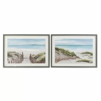 Painting DKD Home Decor Beach Mediterranean 70 x 3,3 x 50...