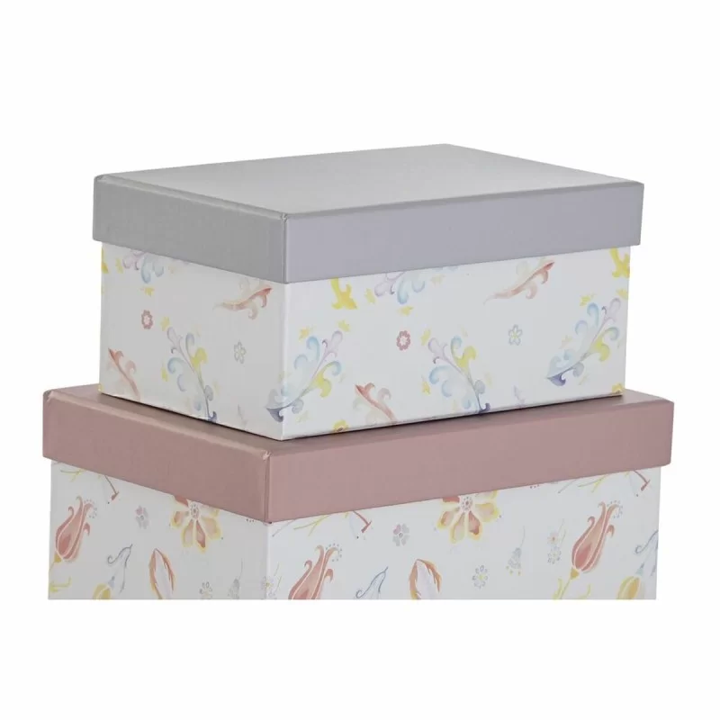 Set of Stackable Organising Boxes DKD Home...