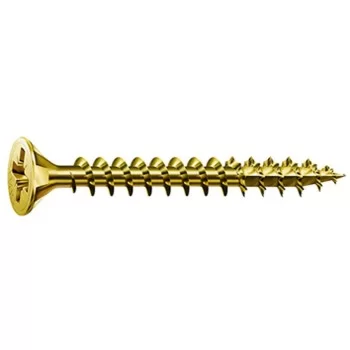 Box of screws SPAX Yellox Wood Flat head 125 Pieces (4 x...