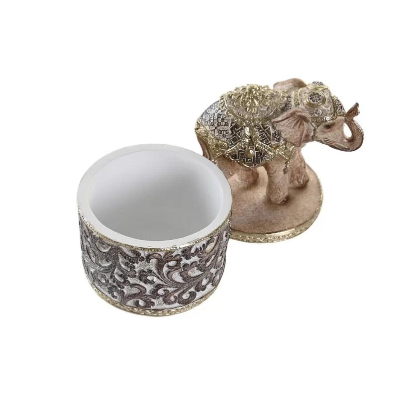 Decorative Figure DKD Home Decor Beige Golden...