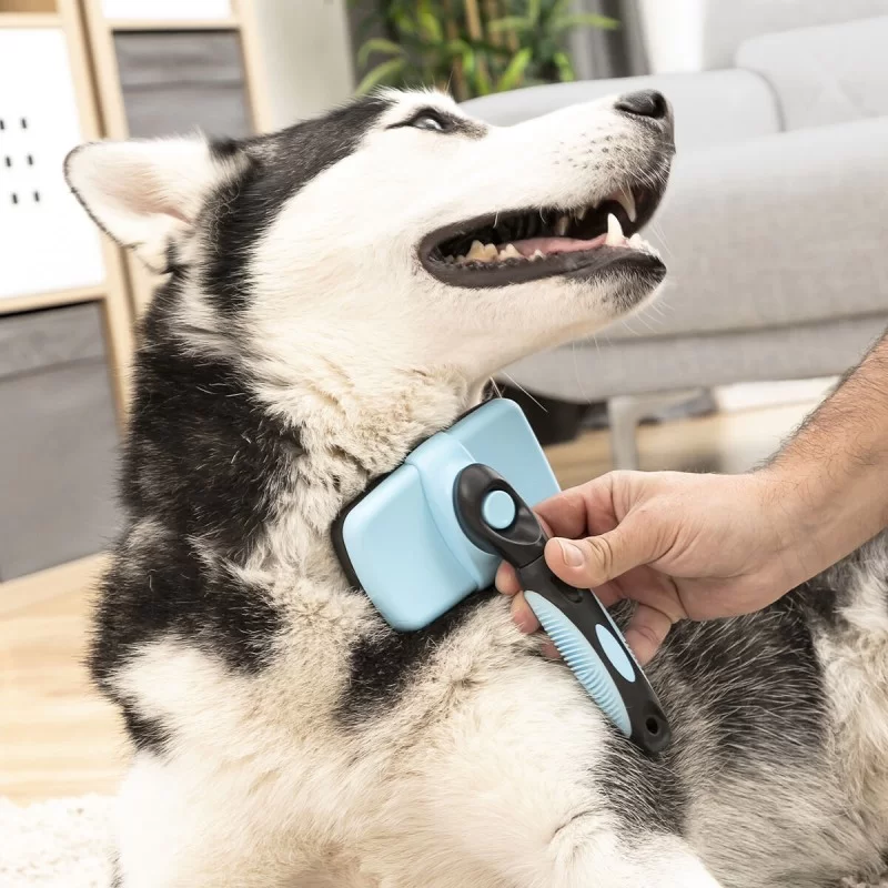 Cleaning Brush for Pets with Retractable...