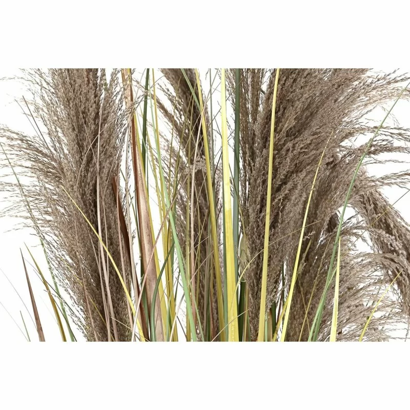 Decorative Plant DKD Home Decor Metal Brown PVC...