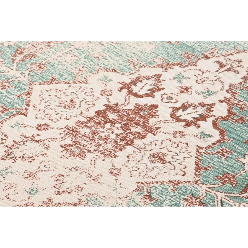 Carpet DKD Home Decor Aged finish Blue Cotton...