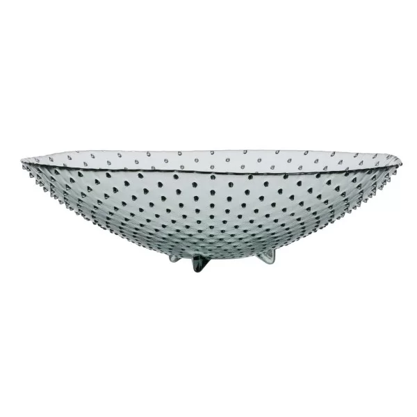 Centerpiece recycled glass Green 40 x 40 x 11 cm