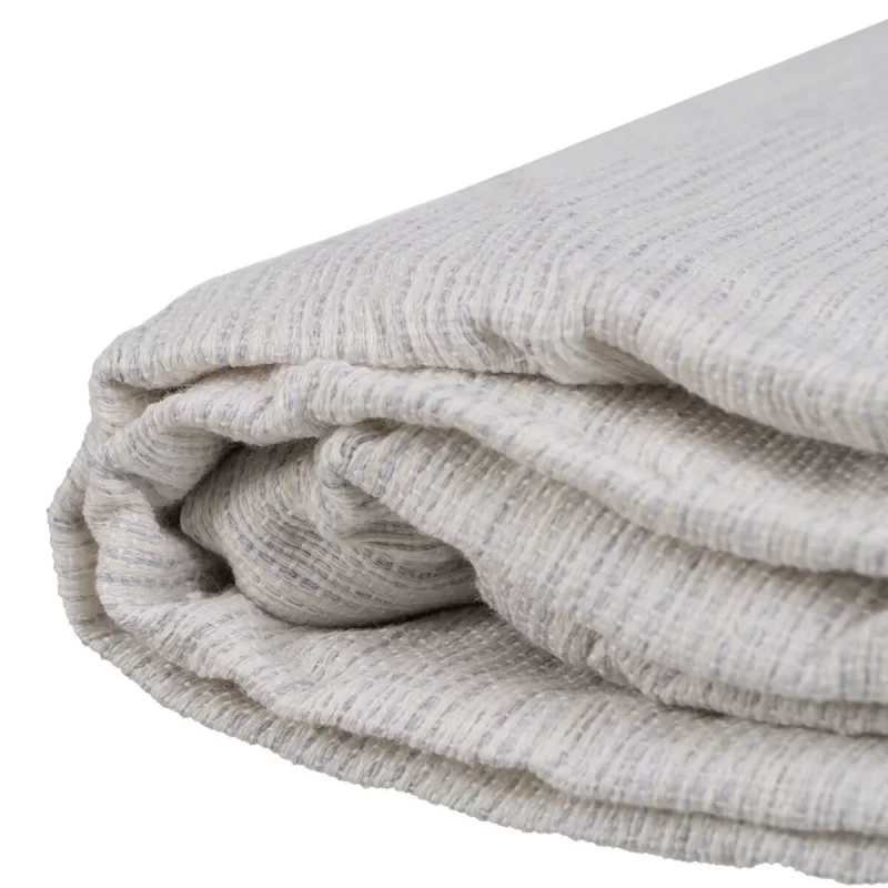 Blanket Light grey 180 x 260 cm