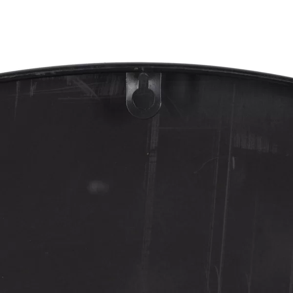 Wall Clock Black Golden Crystal Iron 72 x 9 x 72 cm (3 Units)