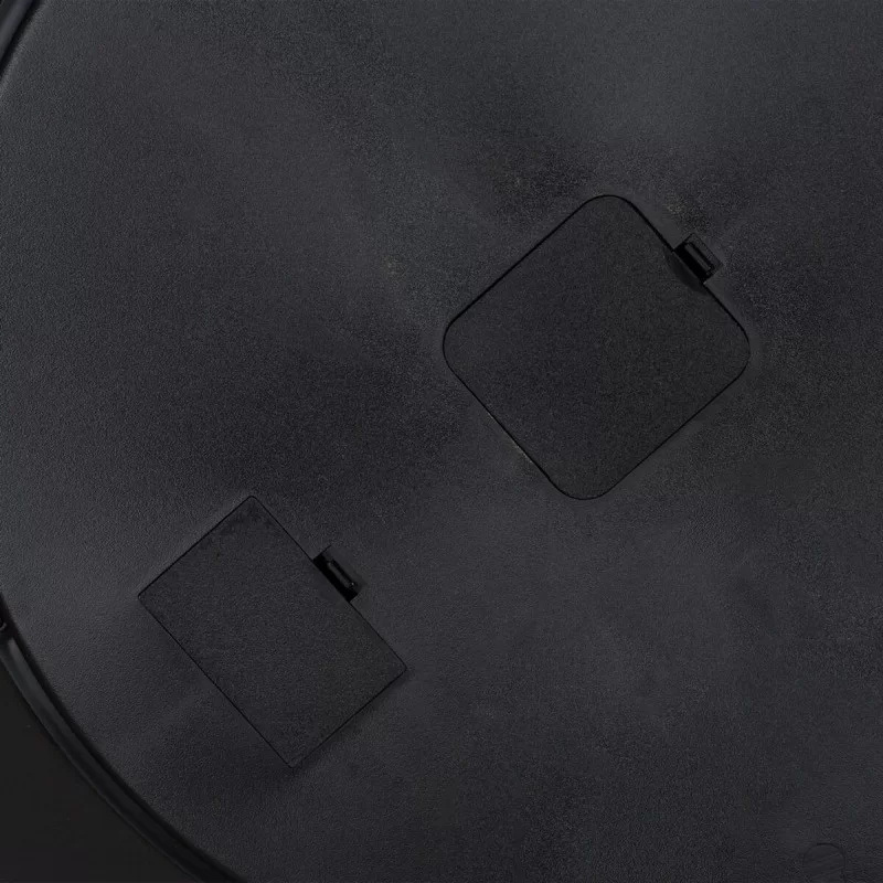 Wall Clock Black Golden Crystal Iron 72 x 9 x...