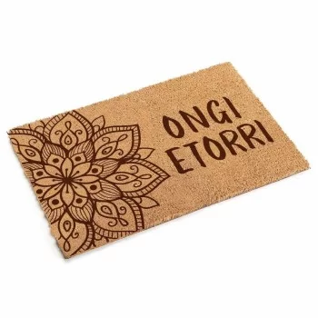 Doormat Ongi Etorri Versa Mandala Coconut Fibre Pop 40 x...