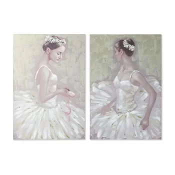 Painting DKD Home Decor 80 x 3 x 120 cm Ballet Dancer...