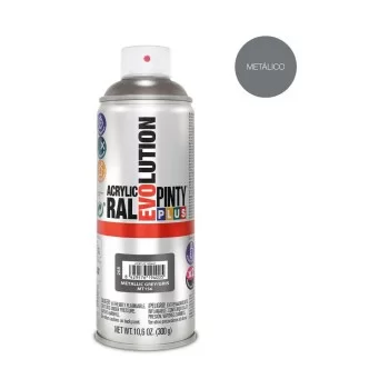 Spray paint Pintyplus Evolution MT156 Metallic 400 ml Grey 2