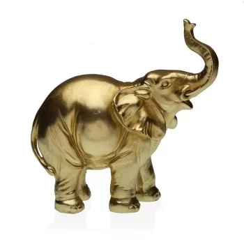 Decorative Figure Versa Elephant Golden 19,5 x 19,5 x 8,5...