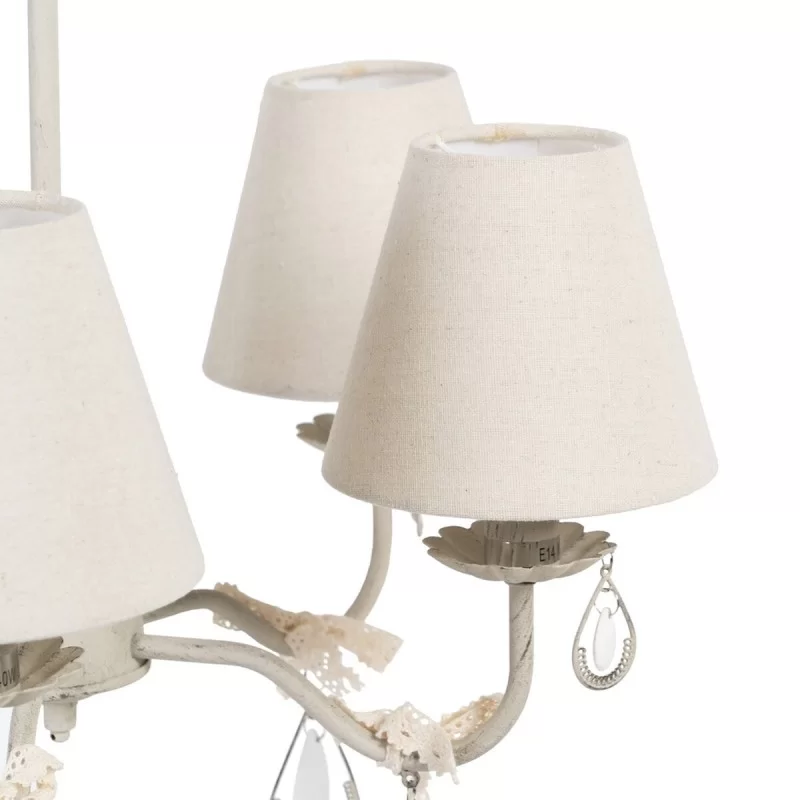 Ceiling Light 51 x 50 x 96 cm Metal Taupe Ø 15...