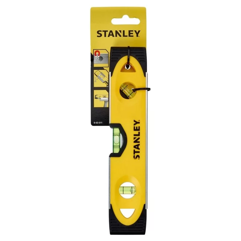 Spirit Level Stanley Magnetic Aluminium Natural...
