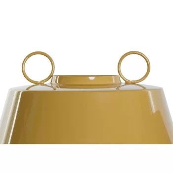 Vase Home ESPRIT Mustard Terracotta Iron Lacquered 31 x... 2