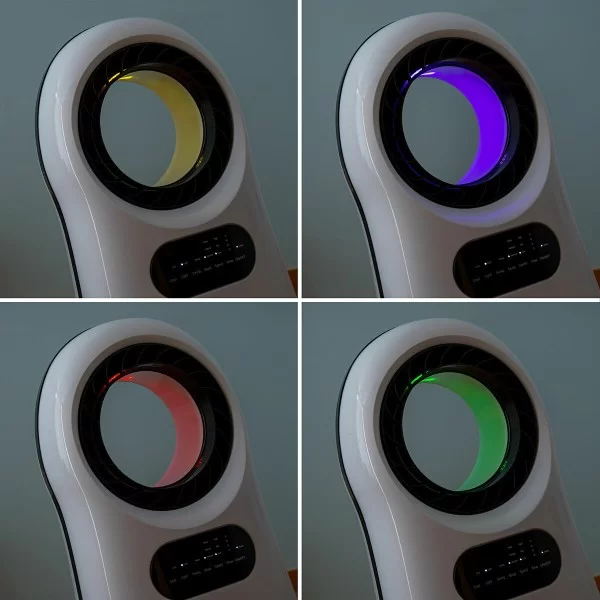 Bladeless, Evaporative Air Conditioner with LED Evareer InnovaGoods White (Refurbished C)