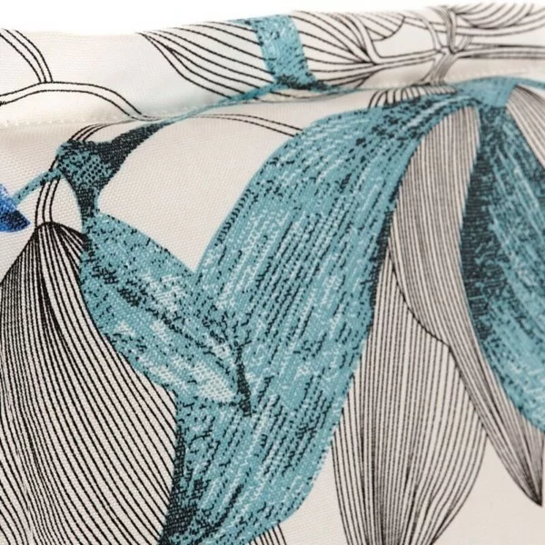 Chair cushion DKD Home Decor Blue Multicolour 50 x 5 x 125 cm