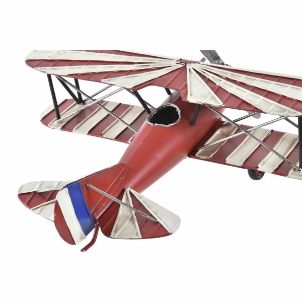 Decorative Figure DKD Home Decor 32 x 27 x 11,5 cm Vintage Little Plane (2 Units)
