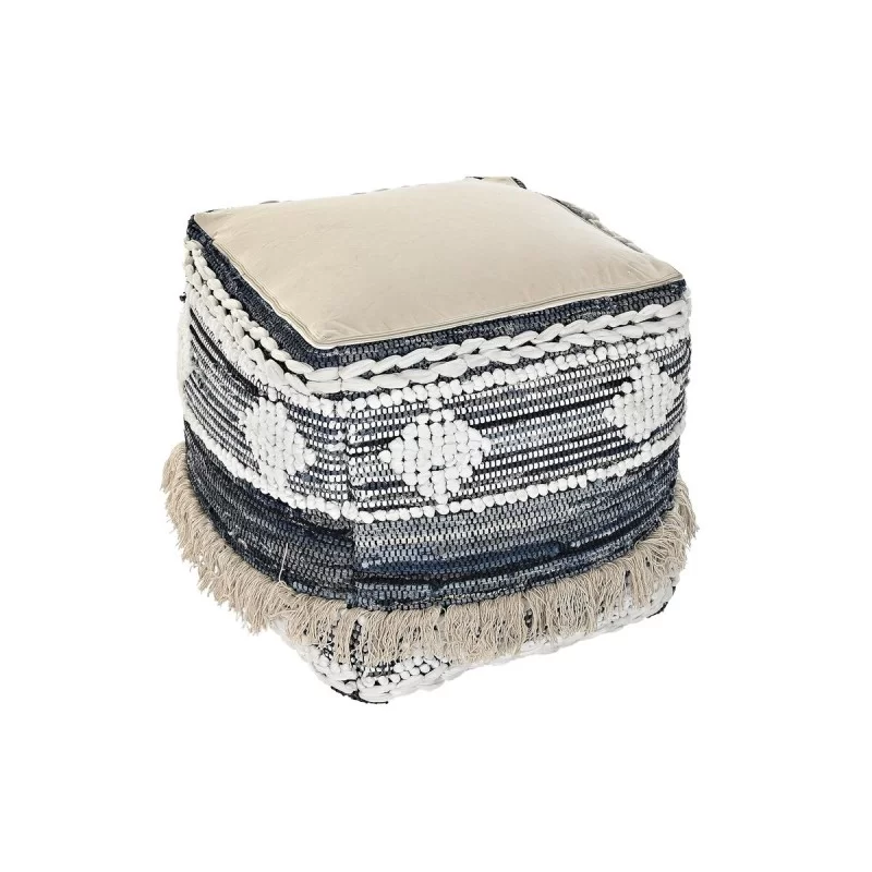 Cushion DKD Home Decor Floor Stripes 50 x 50 x...