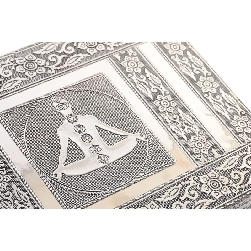 Jewelry box DKD Home Decor Silver Wood...