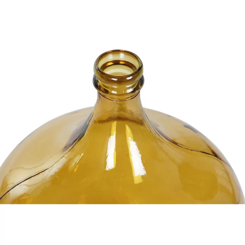 Vase DKD Home Decor Orange Tempered Glass 36 x...