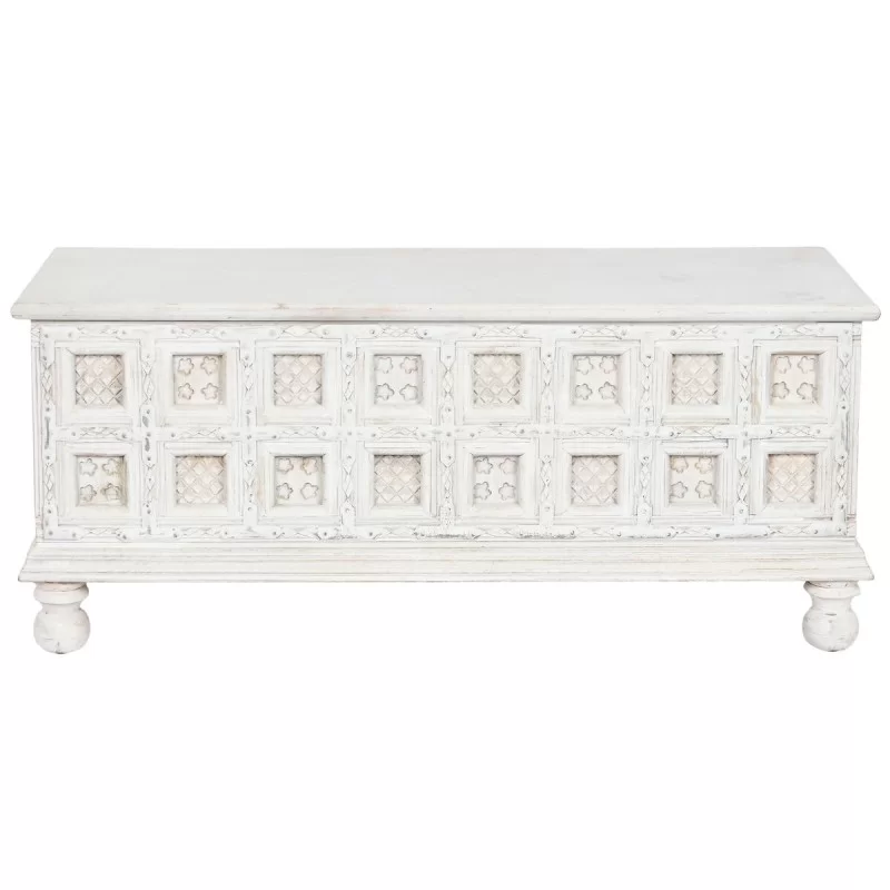 Chest Home ESPRIT White Mango wood 110 x 40 x...