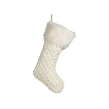 Christmas bauble Christmas Stocking White 28 x 4 x 46 cm... 2