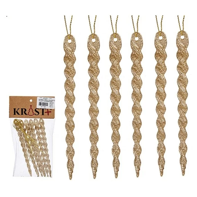 Christmas Decorations Set champagne Plastic...