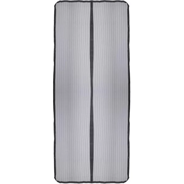 Mosquito net Progarden Magnetic 2 Pieces Doors Fibreglass Black (50 x 220 cm)