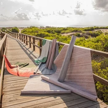 Outdoor rug Goa Ash PET 2