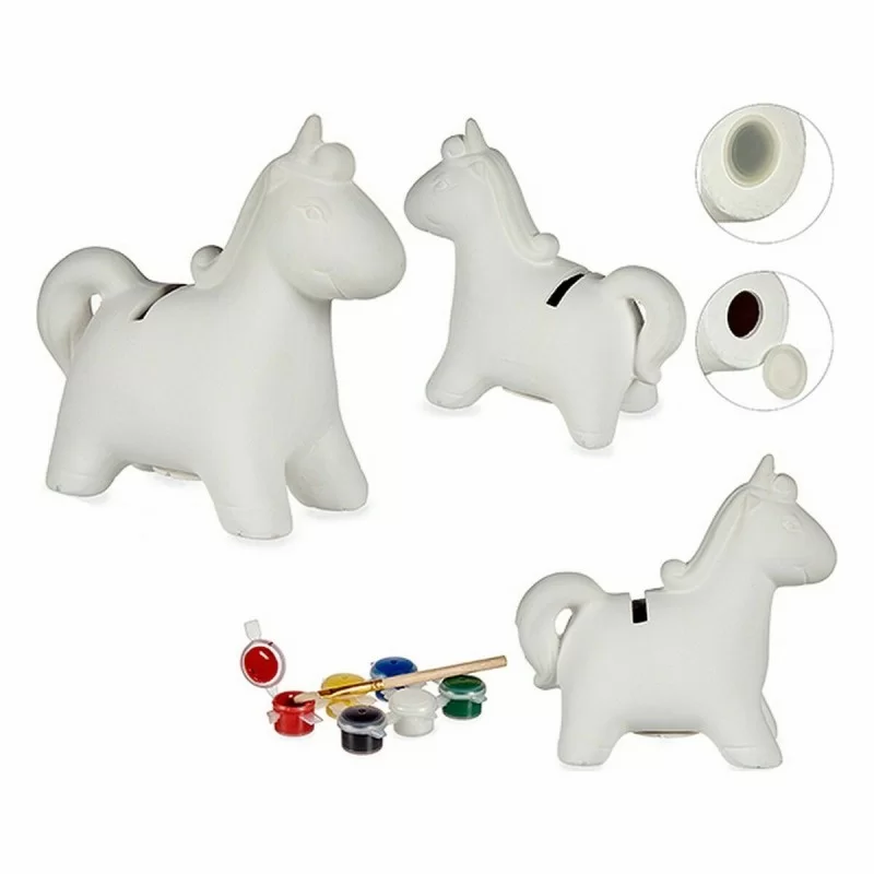 Paint Your Own Money Box Unicorn Ceramic 6,4 x...
