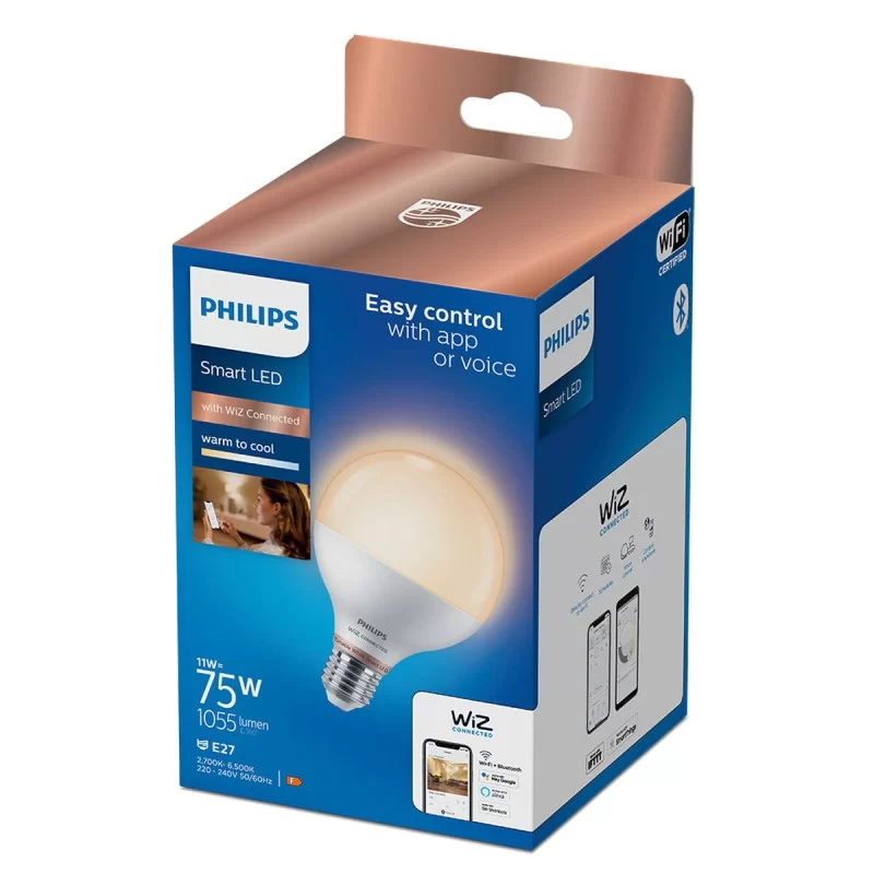 LED lamp Philips Wiz White F 11 W E27 1055 lm...