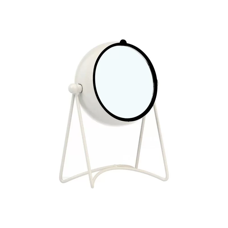 Table clock White Metal 15,5 x 20 x 11 cm (4...