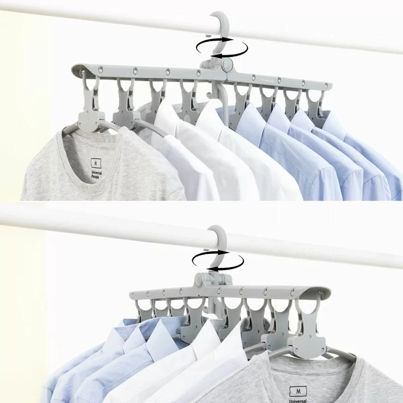 8-in-1 Multi Hanger Spavver InnovaGoods Grey...