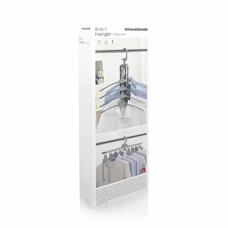 8-in-1 Multi Hanger Spavver InnovaGoods Grey...