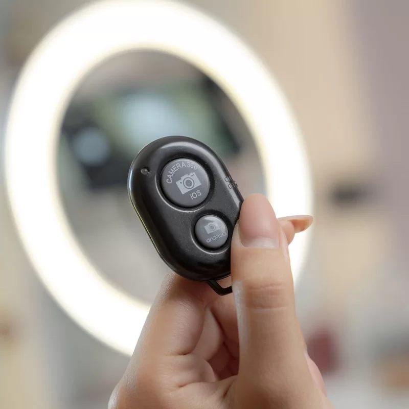 Selfie Ring Light with Tripod and Remote Youaro...