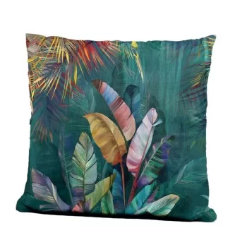 Cushion Blue jungle Leaf of a plant Palm tree 45 x 10 x...