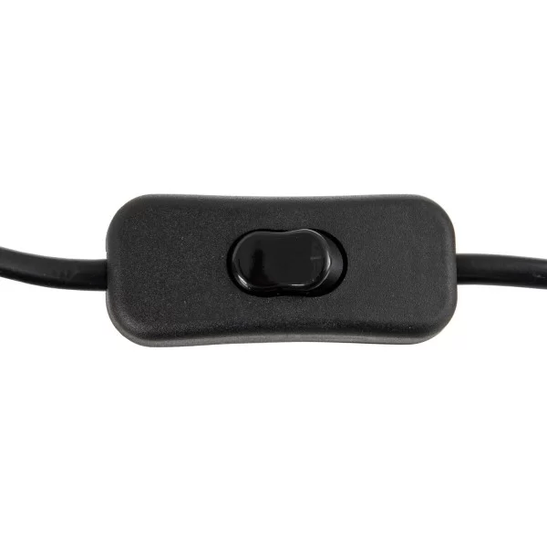 Desk lamp Black Metal Crystal Iron Hierro/Cristal 40 W 220 V 240 V 220 -240 V 28 x 28 x 47 cm