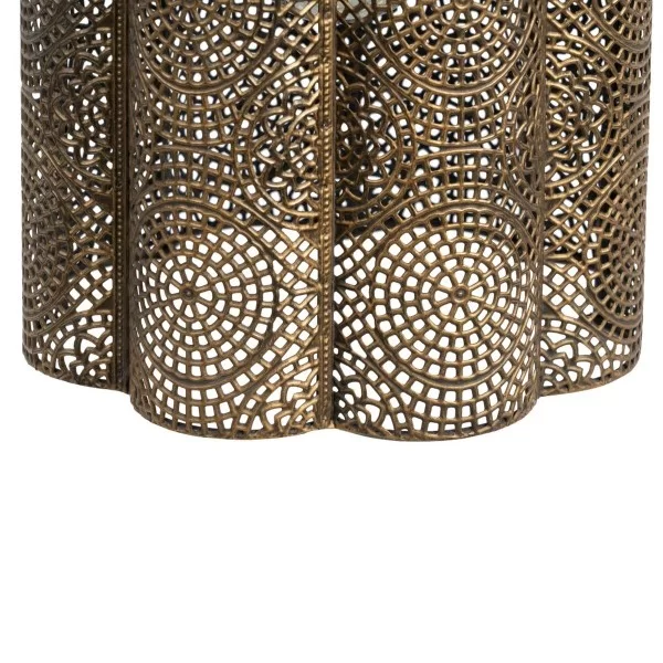 Ceiling Light 24 x 24 x 30,5 cm Golden Metal