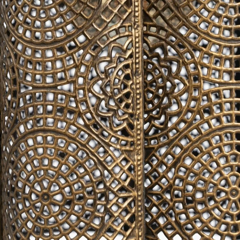 Ceiling Light 24 x 24 x 30,5 cm Golden Metal